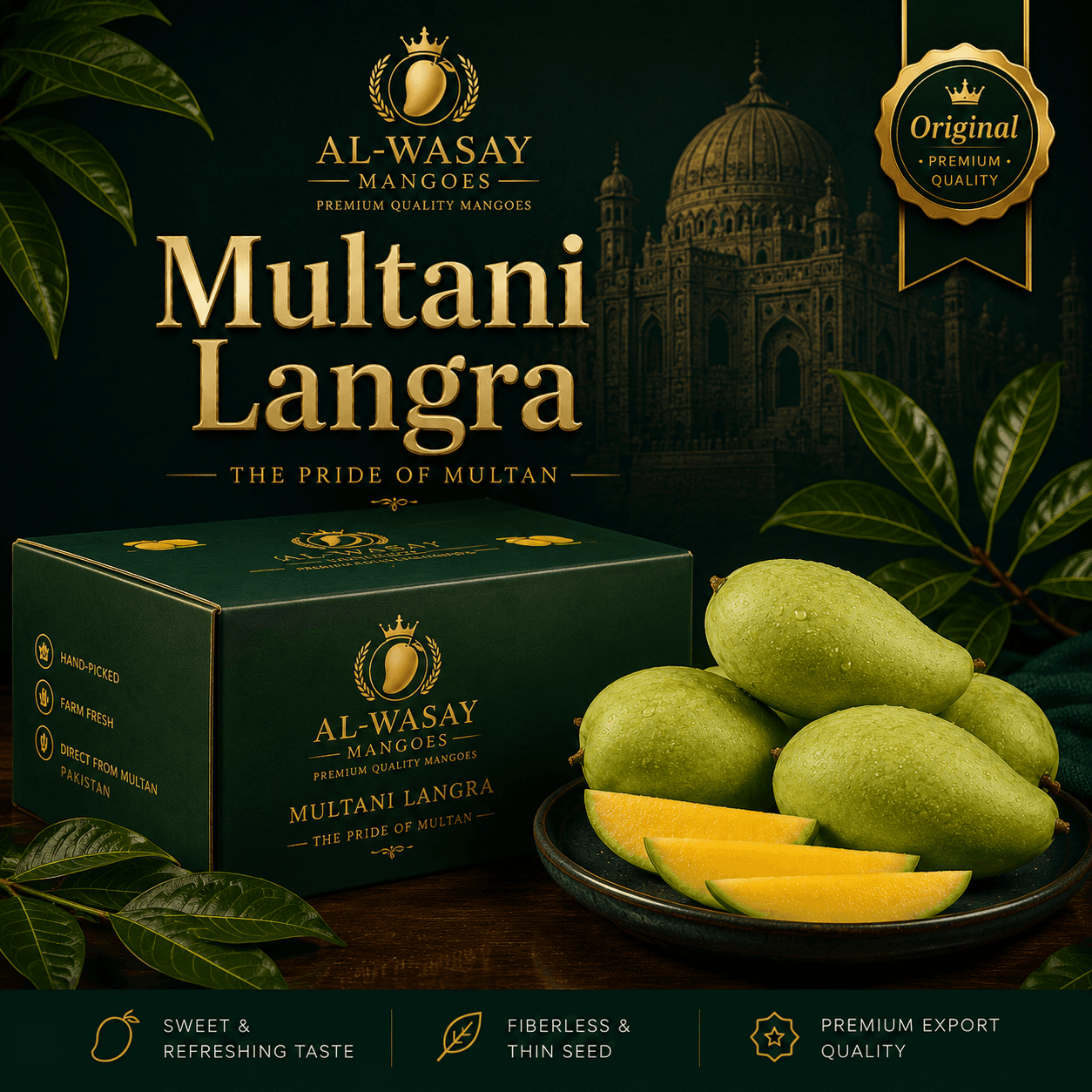 Premium Multani Langra Mangoes